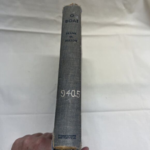 Q-Boat 1943 First Edition book by Frank W. Mason Illustrated byFrank Beaudouin - Picture 2 of 12